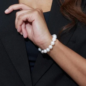 10-11mm White South Sea Pearl Bracelet