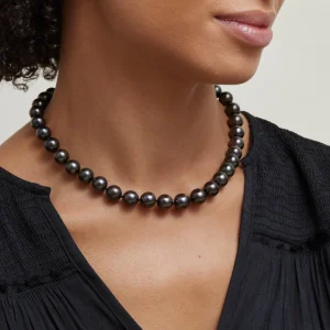 10-11mm Tahitian South Sea Pearl Necklace - AAAA Quality