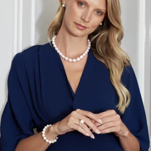 10-11mm White South Sea Pearl Bracelet - AAAA Quality