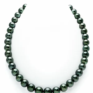 10-12mm Tahitian South Sea Pearl Necklace - AAAA Quality
