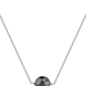 Tahitian South Sea Round Solitaire 14K Pearl Necklace
