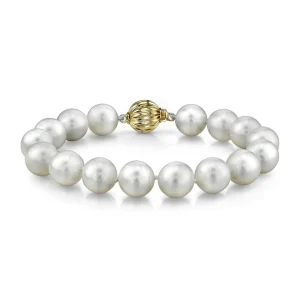 11-12mm White South Sea Pearl Bracelet