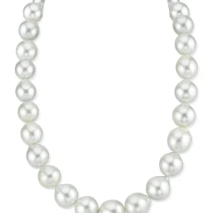 14-18.7mm White South Sea Baroque Pearl Necklace