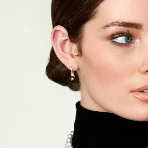 14K Tahitian South Sea Pearl Gaby Earrings