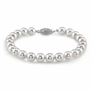 5.0-5.5mm Akoya White Pearl Bracelet