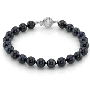 6.5-7.0mm Akoya Black Pearl Bracelet