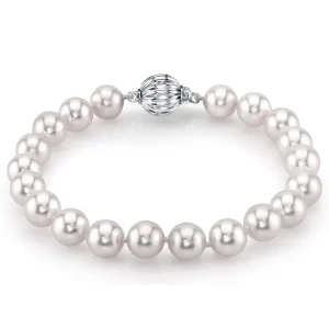 7.5-8.0mm Akoya White Pearl Bracelet