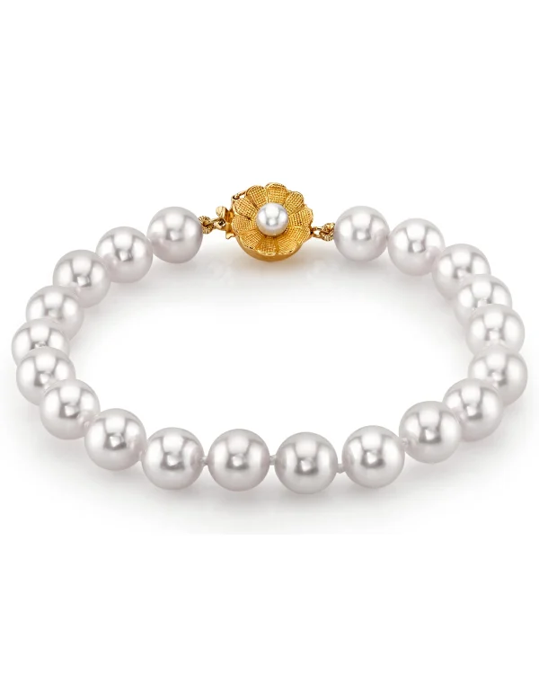 8-9mm White South Sea Pearl Bracelet