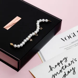 7.0-7.5mm White Freshwater Pearl Bracelet - AAAA Quality