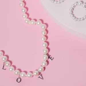 7.0-7.5mm White Freshwater Pearl Necklace - AAA Quality