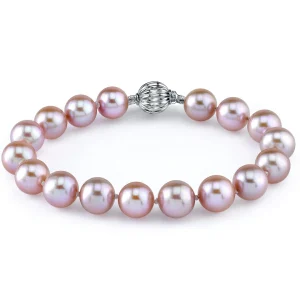 7.0-7.5mm Pink Freshwater Pearl Bracelet - AAA Quality