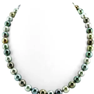 8-10mm Tahitian South Sea Multicolor Pearl Necklace