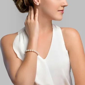 8.0-8.5mm Akoya White Pearl Bracelet