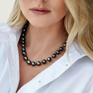 9-11mm Tahitian South Sea Baroque Pearl Necklace