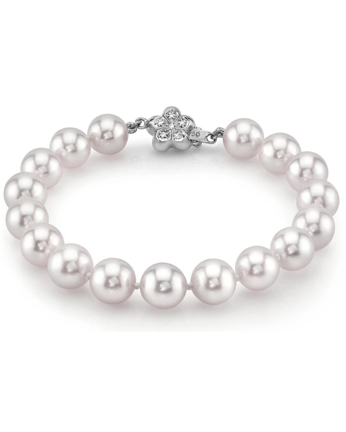 8.5-9.0mm Akoya White Pearl Bracelet