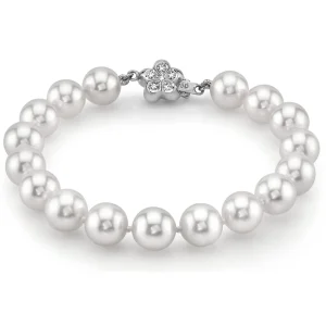 9-10mm White South Sea Pearl Bracelet