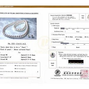 8.5-9.0mm Hanadama Pearl Set