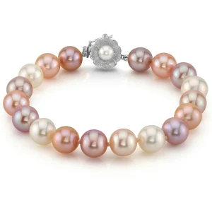 8.5-9.5mm Multicolor Freshwater Pearl Bracelet - AAA Quality