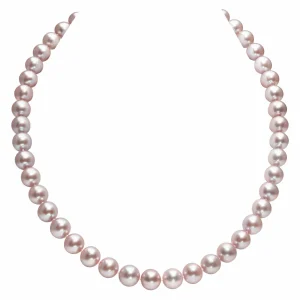 8.5-9.5mm Pink Freshwater Pearl Necklace - AAA Quality