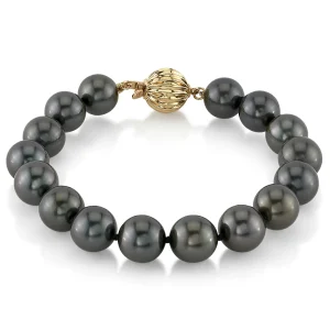 9-10mm Tahitian South Sea Pearl Bracelet - AAAA Quality
