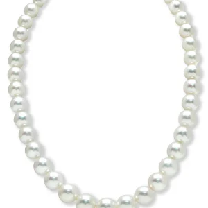 9-11mm White South Sea Pearl Necklace - AAA Quality