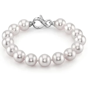 9.0-9.5mm Akoya White Pearl Bracelet