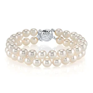Hanadama Akoya Double Pearl Bracelet