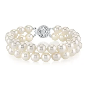 Freshwater Double Pearl Bracelet