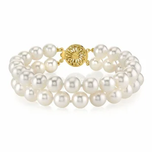 Freshwater Double Pearl Bracelet