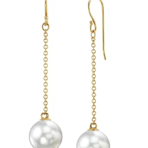 White South Sea Pearl Sandra Earrings