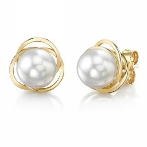 White South Sea Pearl Lexi Earrings