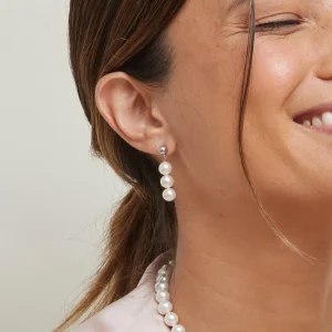 Japanese Akoya Pearl Celeste Earrings