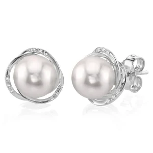 Akoya Pearl and Diamond Lexi Earrings