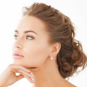 White South Sea Pearl Lindsey Earrings