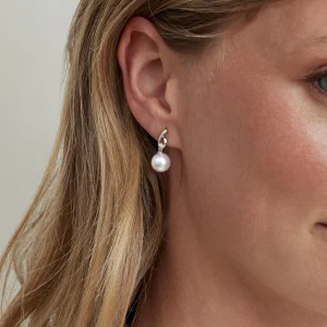 Akoya Pearl & Diamond Lois Earrings
