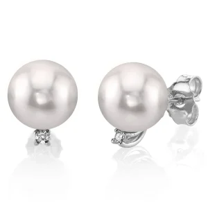 Akoya Pearl & Diamond Sasha Earrings