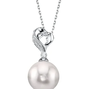 Akoya Pearl & Diamond Melissa Pendant