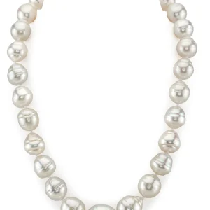 13-16mm White South Sea Baroque Pearl Necklace