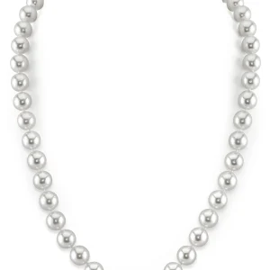 8-10mm White South Sea Pearl Necklace - PSL Certified