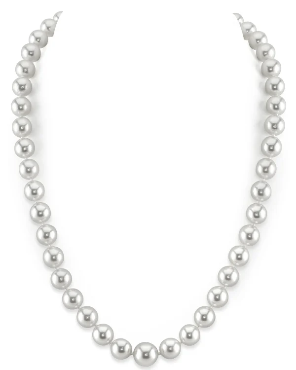 8-10mm White South Sea Pearl Necklace - PSL Certified
