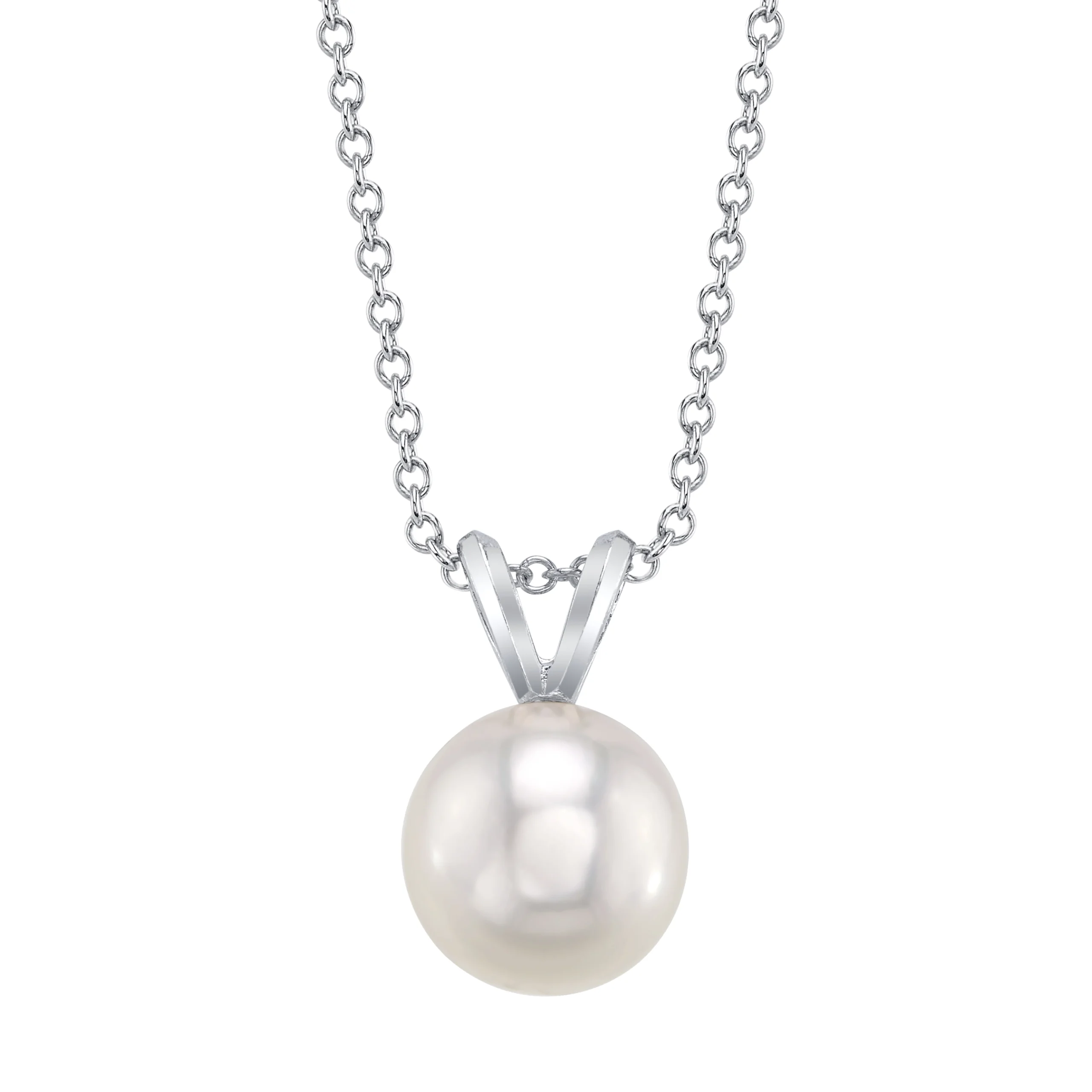 14K Gold Akoya Pearl Classic Pendant