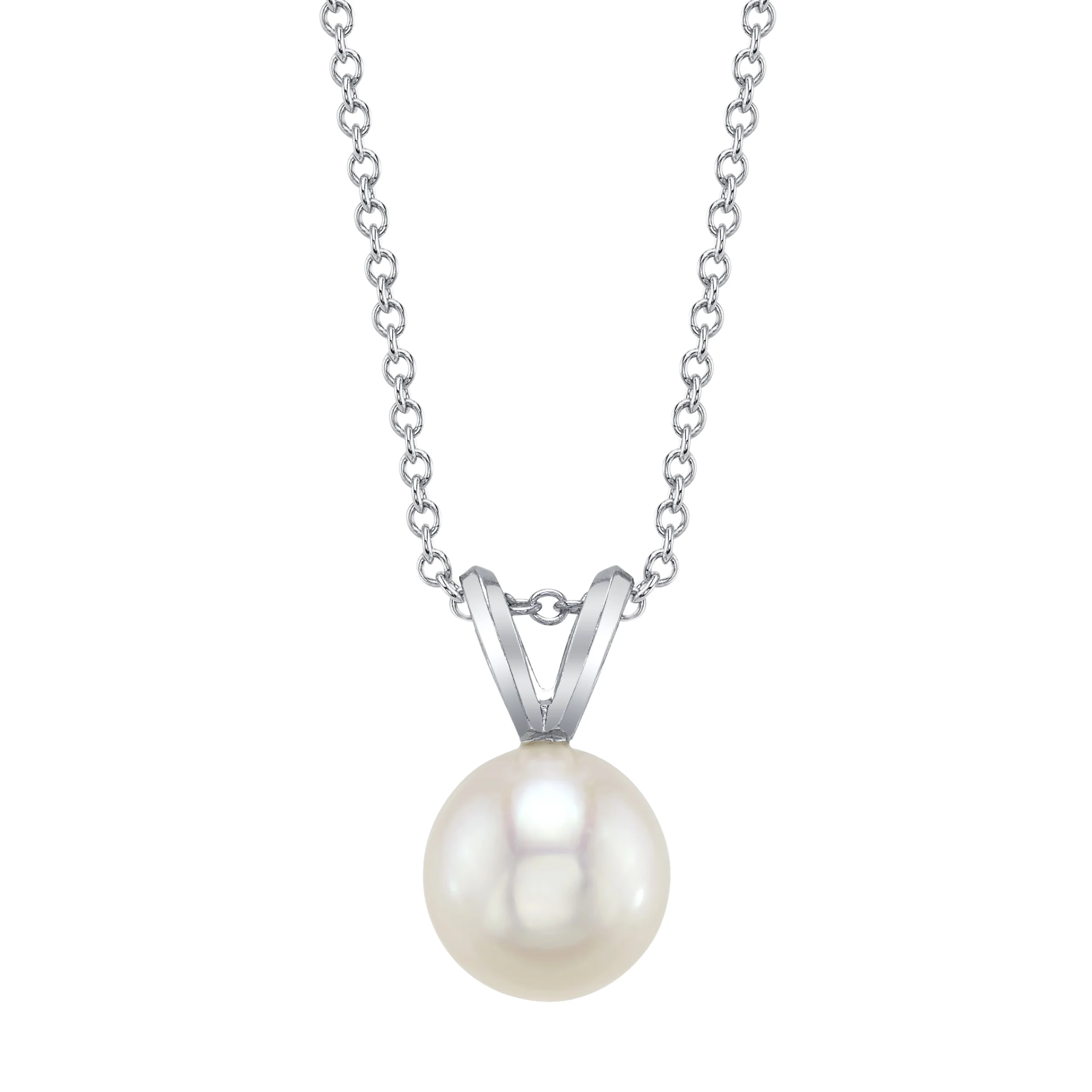14K Gold Freshwater Pearl Classic Pendant