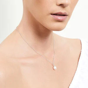 Drop-Shape Freshwater Pearl Hope Pendant