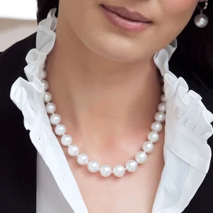 10-11mm White South Sea Pearl Necklace - AAAA Quality
