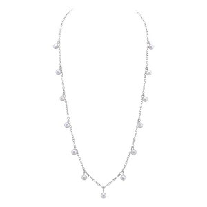 White Freshwater Pearl Isabella Necklace