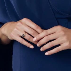 14K Gold Tahitian South Sea Pearl Felice Ring