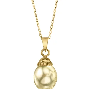Golden South Sea Devon Pendant