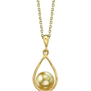 Golden South Sea Pearl Jess Pendant