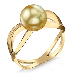 Golden South Sea Pearl Lana Ring