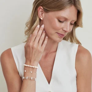 6.5-7.0mm Akoya White Pearl Bracelet